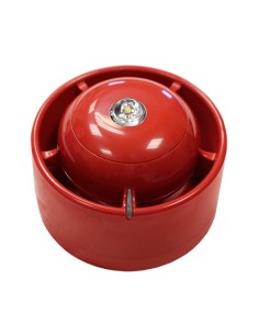 Comprar KIDDE KIDDE-449 Sirena SmartCell Roja y Baliza de Techo (VAD Rojo) SC-33-0110-0001-99