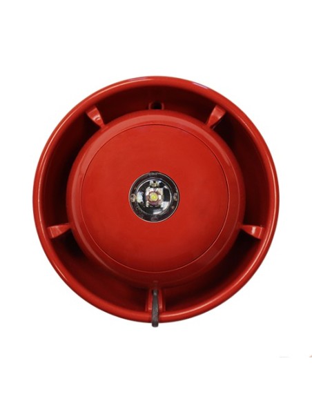 Comprar KIDDE KIDDE-449 Sirena SmartCell Roja y Baliza de Techo (VAD Rojo) SC-33-0110-0001-99