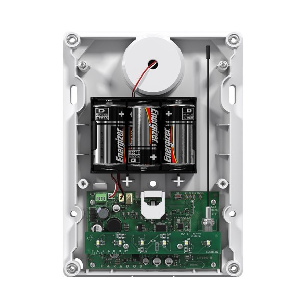 Comprar PARADOX PARADOX-107 Sirena vía radio Paradox SR250 Exterior con luz estroboscópica Compatible SP/MG SR250