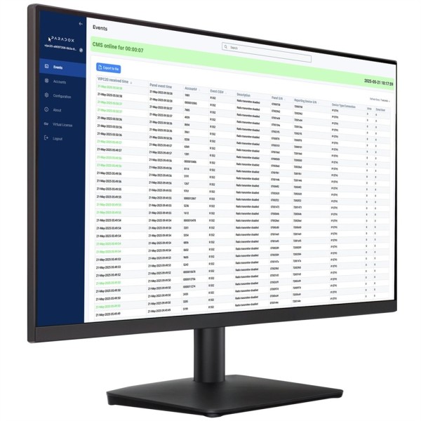 Software baseado em paradoxo Paradox-267 VIPC20 para o receptor do paradoxo