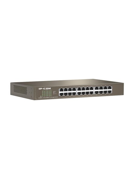 IPCOM IPCOM-12 G1024D Switch 24 portas Não-gerenciados Gigabit L2 Scrap 13 "IP-COM