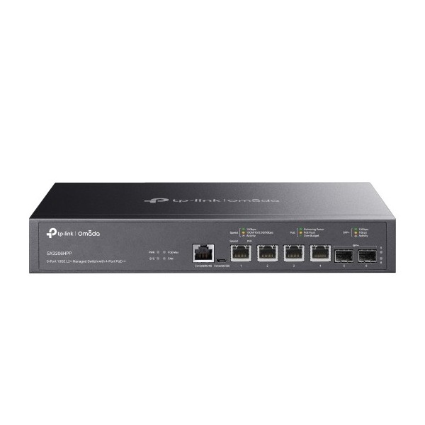 Acheter le switch gérable TP-LINK TPLINK-101 L2+ Omada 6 ports 10G, 4 ports PoE++ 2 ports SFP+