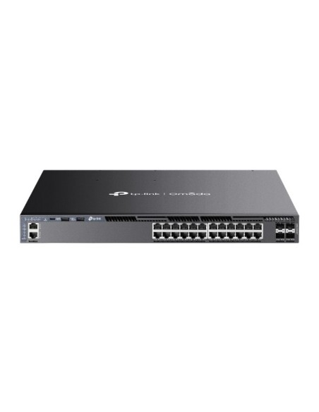 Acheter le switch administrable TP-LINK TPLINK-179 L3 empilable 24 ports Gigabit Omada PoE+ et 4 ports 10 Gb