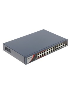 Acessórios Hikvision Hik-126 DS-3E0326P-E / m (b) Interruptor Hikvision 24 portas Poe 10 / 100m RJ45, 1 Puerto Gigabit RJ45, 1 G 2