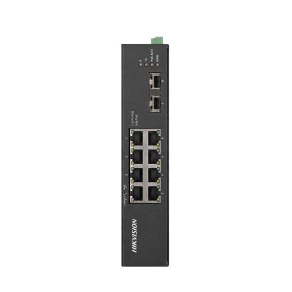 Comprar HIKVISION TRANSMISION AND DISPLAY HIK-T&D-47 Switch Hi-PoE no administrado Gigabit 8 puertos Rango temperatura extendida