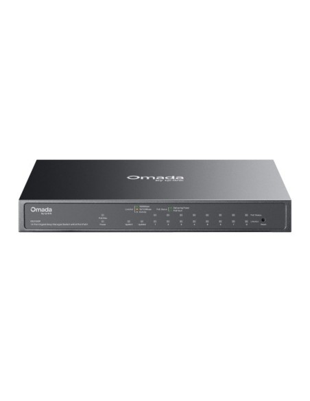 Comprar TP-LINK TPLINK-102 Switch Omada Gestionable 10-Puertos con 8 Puertos PoE+ L2 ES210GP