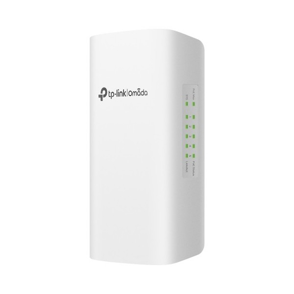 Comprar TP-LINK TPLINK-144 Switch Omada inteligente 5 puertos Gigabit, 1 PoE++ In y 4 PoE+ Out para exterior SG2005P-PD