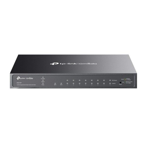 Acheter le switch intelligent TP-LINK TPLINK-122 Omada 61W 10 ports Gigabit 8 ports PoE+ + 2 ports SFP