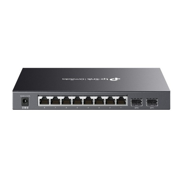Comprar TP-LINK TPLINK-122 Switch Omada inteligente 61W 10 puertos Gigabit 8 puertos PoE+ + 2 puertos SFP SG2210P