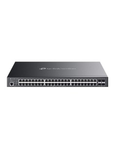 Acheter le switch TP-LINK TPLINK-121 Omada L2+ 48 ports Gigabit et 4 SFP+ 10 Gbit/s, avec 48 PoE+ 2