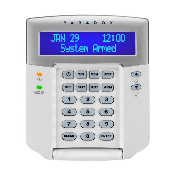 Comprar PARADOX PARADOX-120 Teclado de LCD Paradox K32LCD+ cableado de 32 caracteres - English K32LCD+ ENGLISH