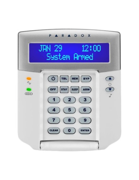 Comprar PARADOX PARADOX-120 Teclado de LCD Paradox K32LCD+ cableado de 32 caracteres - English K32LCD+ ENGLISH