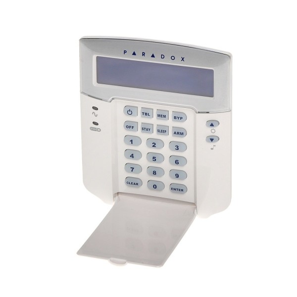 Paradox Paradox-120 K32LCD + Inglês LCD Keyboard Paradox K32LCD + Fiação 32 caracteres - Português