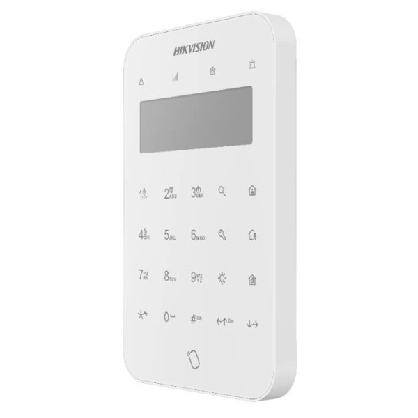 Acheter HIKVISION ALARMS HIK-ALARM-90 Clavier sans fil tactile à écran LCD Grade 2 AXPRO Lecteur d’étiquettes/tags