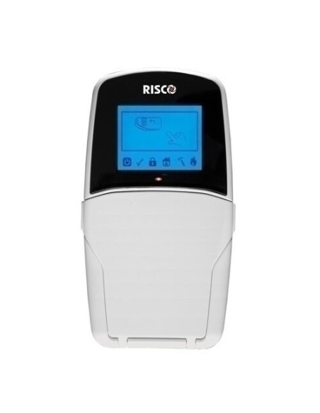 Kaufen Sie RISCO RISCO-155 LCD-Tastatur Grad 2 mit 13,56‑MHz‑Proximity-Leser für LightSYS+ (ohne RISCO-Logo)