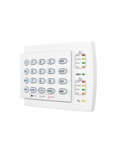 Paradox Paradox-123 K10H Teclado LEDs Paradox Fiação 10 Zonas K10H 2