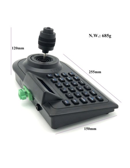 BYSECUR BYSECUR-216 BSC02275 Teclado para controle de cúpula motorizada em 3D