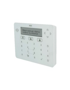Comprar RISCO RISCO-160 Teclado táctil Elegant con Lector de Proximidad de Grado 3, blanco, para  LightSYS+ (no incluye tags de 
