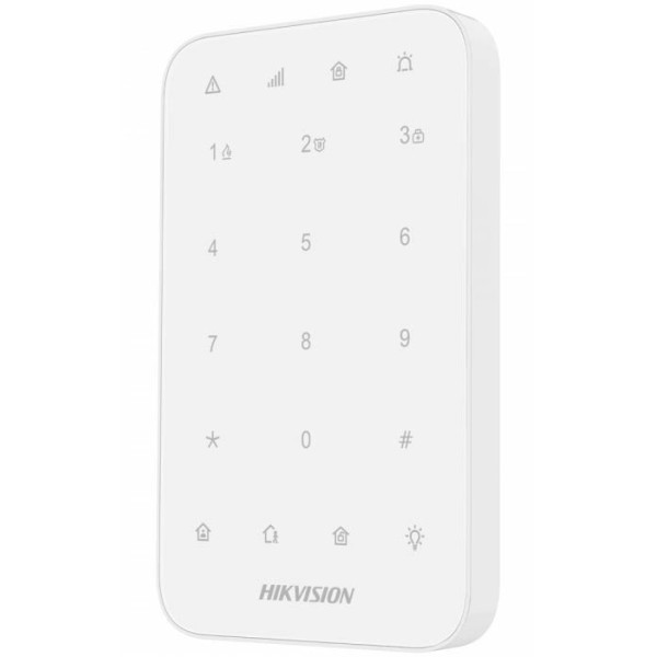 Comprar HIKVISION ALARMS HIK-ALARM-91 Teclado táctil LED inalámbrico para control sistema Hikvision AXPRO compatible 868MHz DS-P