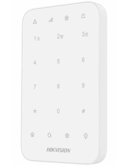 Comprar HIKVISION ALARMS HIK-ALARM-91 Teclado táctil LED inalámbrico para control sistema Hikvision AXPRO compatible 868MHz DS-P