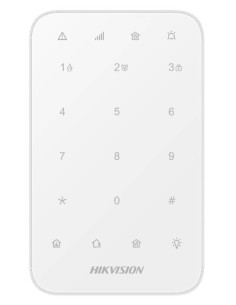 Comprar HIKVISION ALARMS HIK-ALARM-91 Teclado táctil LED inalámbrico para control sistema Hikvision AXPRO compatible 868MHz DS-P 2