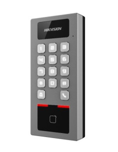 Comprar HIKVISION ACCESS CONTROL HIK-ACC-75 Terminal 2en1 Autónomo Exterior APP Hik-Connect. Control Acceso tarjeta/teclado Audi