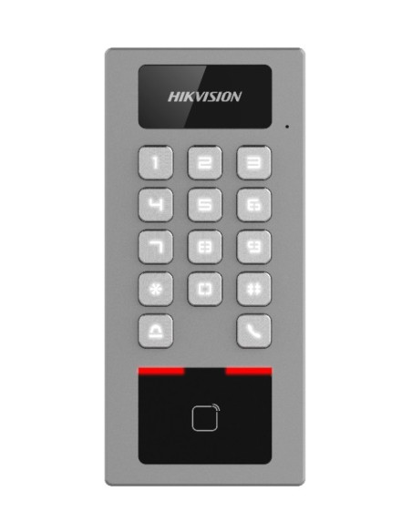 Acheter HIKVISION ACCESS CONTROL HIK-ACC-75 Terminal autonome extérieur 2-en-1 avec application Hik-Connect. Contrôle d’accès ca