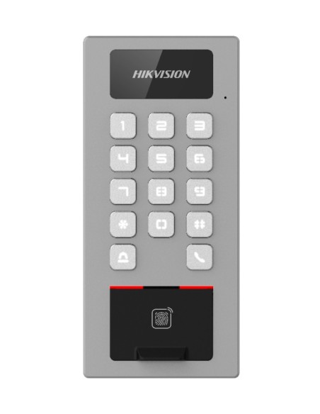 Comprar HIKVISION ACCESS CONTROL HIK-ACC-76 Terminal 2en1 Autónomo Exterior APP Hik-Connect. Control Acceso  tarjeta/teclado/hue