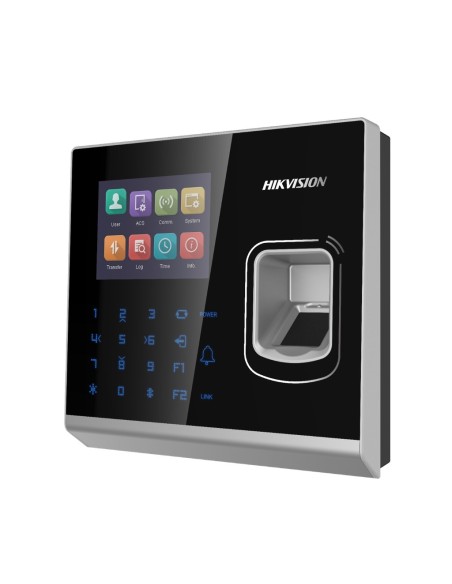 Comprar HIKVISION ACCESS CONTROL HIK-ACC-86 Terminal control acceso Huella dactilar LCD-TFT 2,8" tarjetas Mifare Teclado Hikvisi