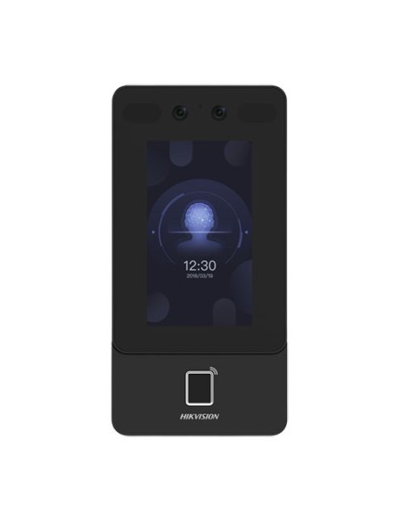 Controle de Acesso à Hikvision Hik-Acc-90 DS-K1T342MFWX Acesso de Acesso Grande Angular 2MP Classificação Facial Impressão Finge