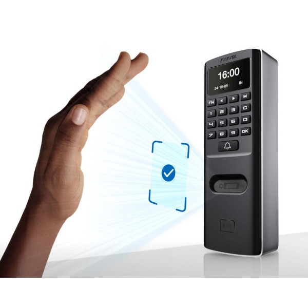 Comprar ANVIZ ANVIZ-96 Terminal de Control de Acceso Autónomo por Palma para Exteriores con PoE M7 Palm