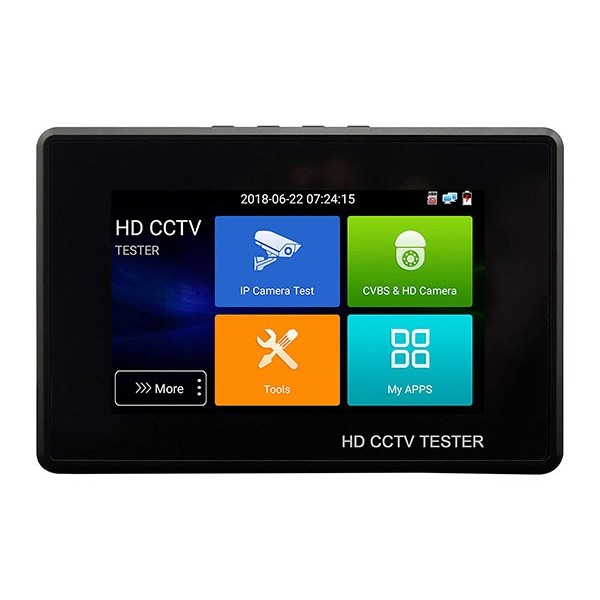 BYSECUR BYSECUR-217 M-IPC-200B 4 "Doll CCTV tester para câmeras IP, HDTVI, HDCVI, AHD, CVBS Poe, Wi-Fi