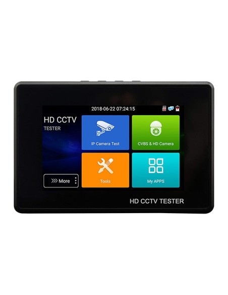 Comprar BYSECUR BYSECUR-217 Tester CCTV de 4" de muñeca para cámaras IP, HDTVI, HDCVI, AHD, CVBS. POE, WiFi M-IPC-200B