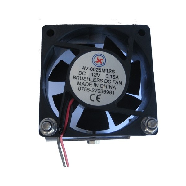 Bunker Bunker-8 Ma Fan 12 Ventilador para Colunas Infravermelhas Lâmpada ou Refrigeração Luminária 12V, 150mA