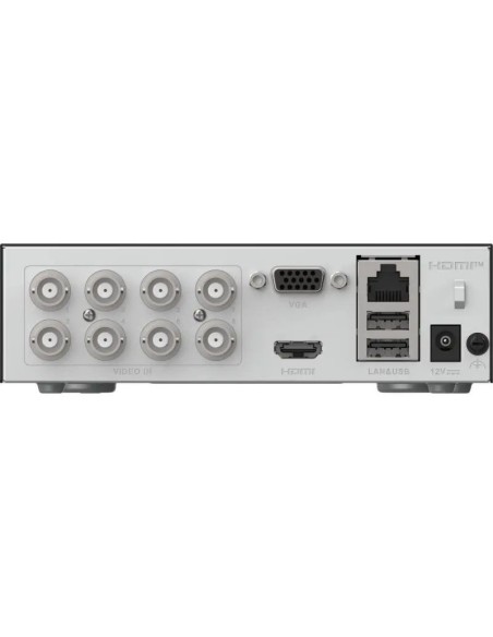 Acheter HIKVISION VALUE HIK-VALUE-553 Enregistreur vidéo DVR 5-en-1 8 canaux 1080p + 2 IP 5 MP 1U Inclut un disque eSSD 512 Go