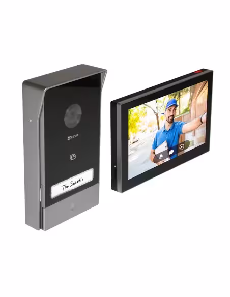 Kaufen Sie EZVIZ EZVIZ-52 intelligentes WLAN-Video-Türsprechanlagen-Set für Zuhause (Monitor), 2-Draht, 2-in-1-Außenkamera. 2K-A