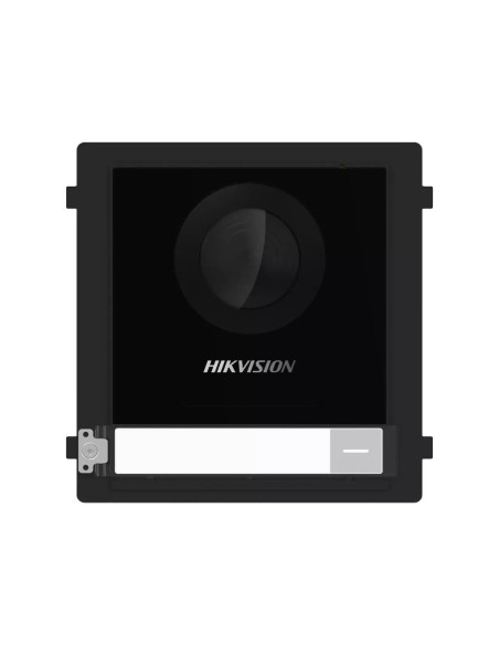 Kaufen HIKVISION INTERCOM HIK-INTERCOM-82 Modularer Zweidraht-Video-Türsprechanlage, 2MP-Fisheye-Kamera, Taste, 2 Relais, IR, Al