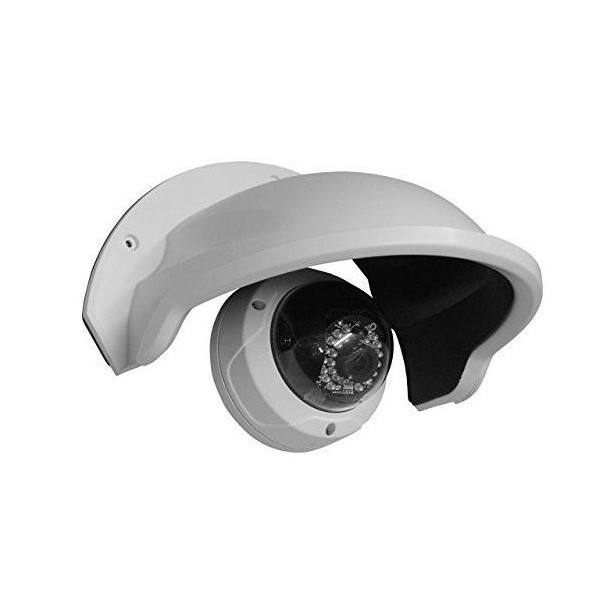 Acheter HIKVISION ACCESSORIES HIK-153 Casquette de protection Hikvision contre la pluie et le soleil pour caméras dôme