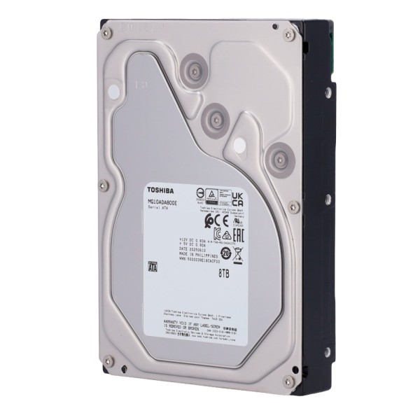 Acquista TOSHIBA HD8TB-T-AI Disco rigido Toshiba S300 AI MG10ADA800E-V - Capacità 8 TB - Interfaccia SATA 6 Gb/s - Progettato pe