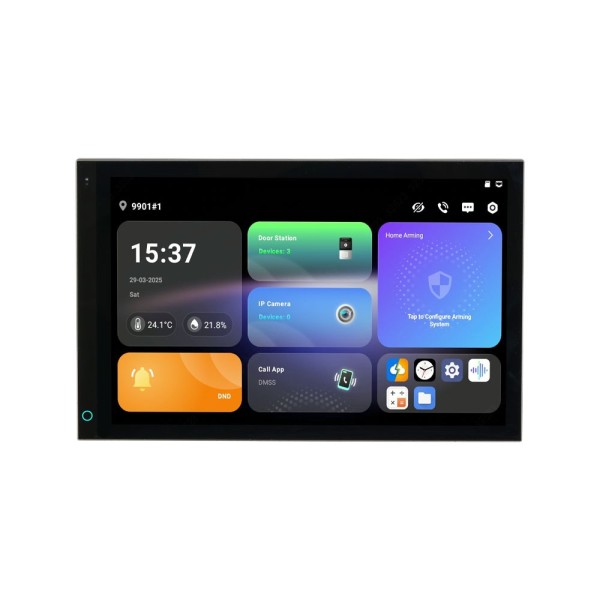 Acquista DAHUA DAHUA-4977 Monitor interno ibrido a 4 fili Dahua con Android 14 e schermo touch da 10,1"