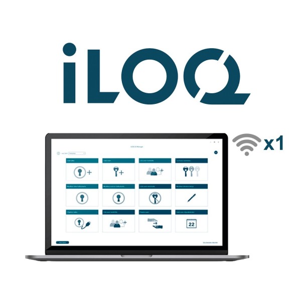 Comprar ILOQ ILOQ-LICENSE-ONLINE-N500 Licencia software control de acceso - 1 módulo N502 | Pago anual - Usuarios, horarios y gr