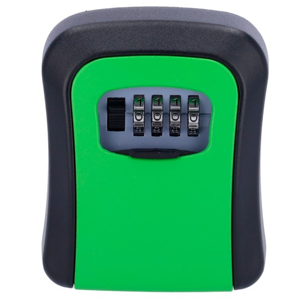 Acheter OEM KEYS-SAFEBOX-G Boîte de sécurité pour clés - Ouverture avec code à 4 chiffres - Installation murale | Couleur ve