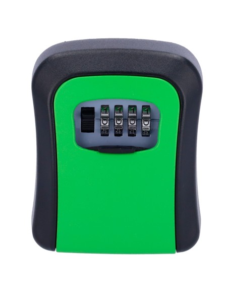 Comprar OEM KEYS-SAFEBOX-G Caja de seguridad para llaves - Apertura con código de 4 dígitos - Instalación sobre pared | Color ve