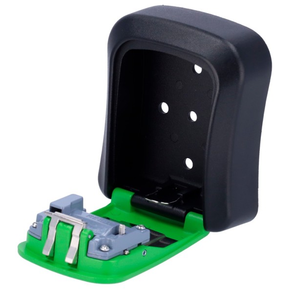 Acheter OEM KEYS-SAFEBOX-G Boîte de sécurité pour clés - Ouverture avec code à 4 chiffres - Installation murale | Couleur ve