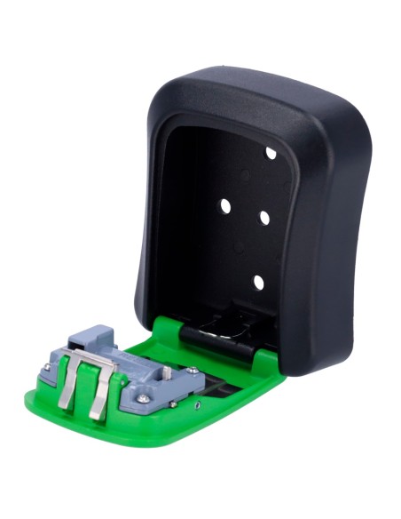 Acheter OEM KEYS-SAFEBOX-G Boîte de sécurité pour clés - Ouverture avec code à 4 chiffres - Installation murale | Couleur ve