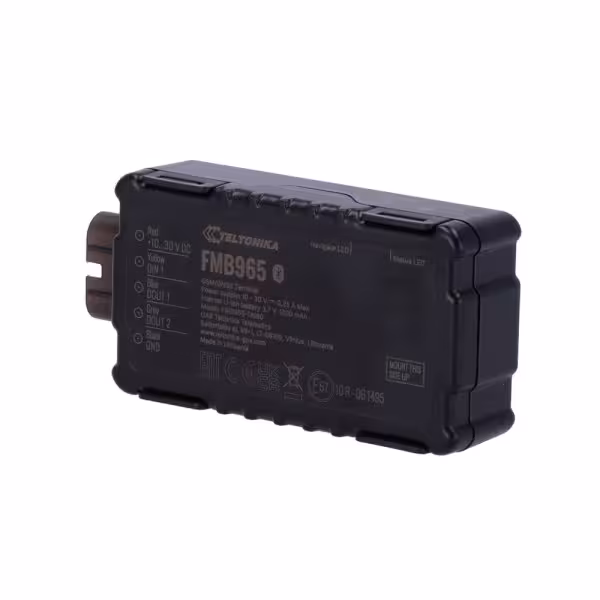 Acheter TELTONIKA TK-FMB965 tracker pour véhicules résistant à l’eau - 2G - Batterie de 1 200 mAh - IP67 - Connexion sans fil