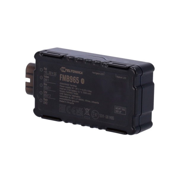 Kaufen Sie TELTONIKA TK-FMB965-Tracker für Fahrzeuge, wasserdicht – 2G – 1.200-mAh-Akku – IP67 – Drahtlose Verbindung