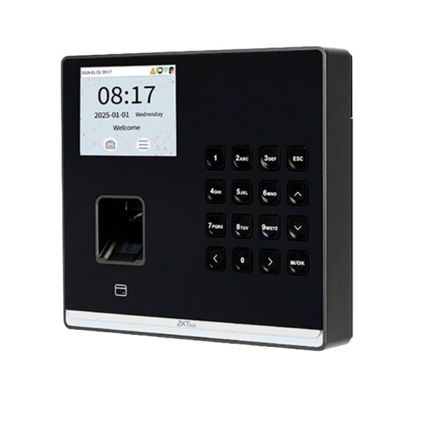 Comprare ZKTECO ZK-TA-SENSE-FP-M2-1-W Controllo presenze e accesso semplice - Impronta digitale, tessera EM e PIN - 3.000 impron