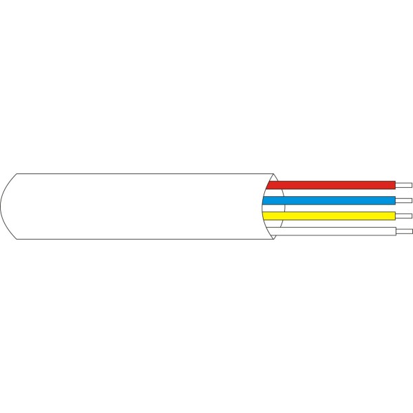 Acheter OEM DEM-118 Câble multiconducteur avec gaine standard 4 x 0,18 mm² en rouleau