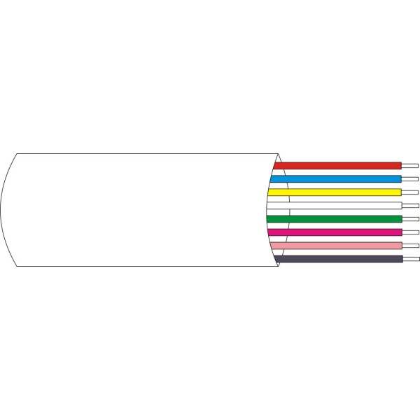 Acheter OEM DEM-120 Câble multiconducteur avec gaine standard 8 x 0,18 mm² en rouleau